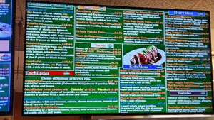  at El Cantaro Vegan Mexican Restaurant in Monterey