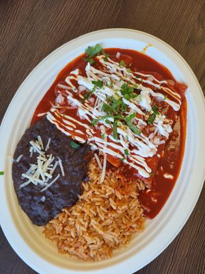  at El Cantaro Vegan Mexican Restaurant in Monterey