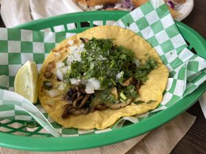   at El Cantaro Vegan Mexican Restaurant in Monterey