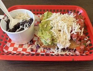   at El Cantaro Vegan Mexican Restaurant in Monterey