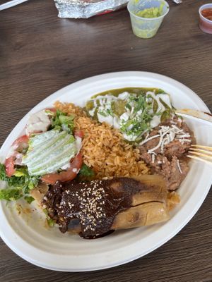   at El Cantaro Vegan Mexican Restaurant in Monterey