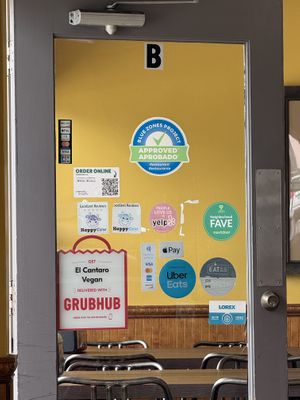   at El Cantaro Vegan Mexican Restaurant in Monterey