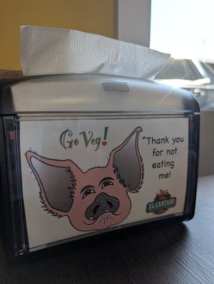  at El Cantaro Vegan Mexican Restaurant in Monterey