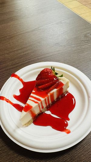 Cheese cake  at El Cantaro Vegan Mexican Restaurant in Monterey