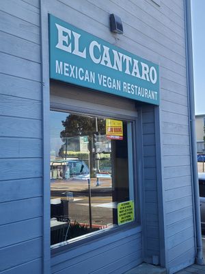  at El Cantaro Vegan Mexican Restaurant in Monterey