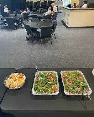 Vegan Mediterranean Salad  at Dr. Mark Hammond at Hope Center in Fairhope