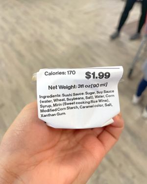 Eel sauce   at Sushi One in Mobile