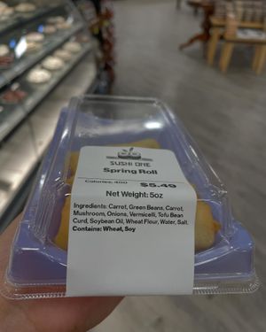 Vegan Spring Rolls  at Sushi One in Mobile