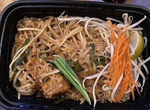 Vegan pad Thai   at I'yara Thai Cuisine  in Auburn