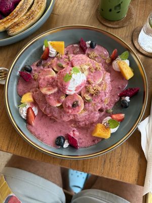 Pancakes  at Hexagon in Koh Phangan