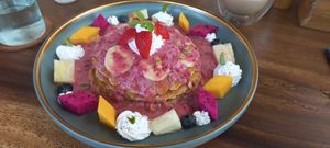 Hexagon pancakes at Hexagon in Koh Phangan