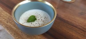 Coconut yoghurt side at Hexagon in Koh Phangan