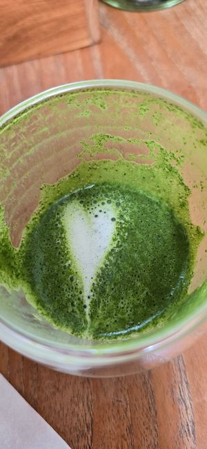 The heart stayed till the last drop🙂❤️ liquid love at Hexagon in Koh Phangan