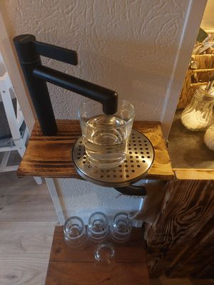 Wasserspender at Wombats Café in Giessen