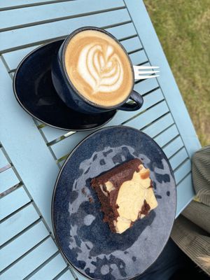 gluten free cake   at Wombats Café in Giessen