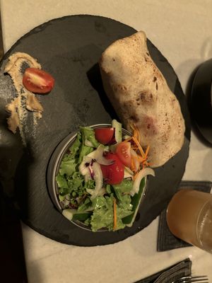 Greek Tempeh Wrap  at Copper Bonnet in 