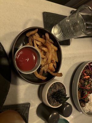 Vegan truffle fries  at Copper Bonnet in 