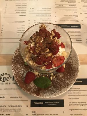   at Vege Italia in Krakow