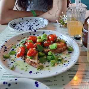 Starters, perfect. at Vege Italia in Krakow