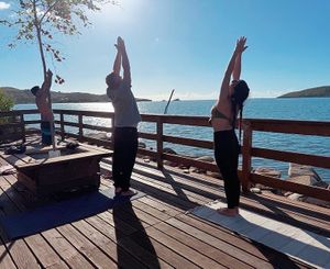 Yoga everyday! 7am and 9am 
Text 8182883744 to book ur spot! at Suka Kitchen Culebra  in Culebra