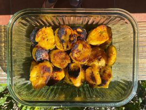 Sweet & spicy plantains  at Suka Kitchen Culebra  in Culebra