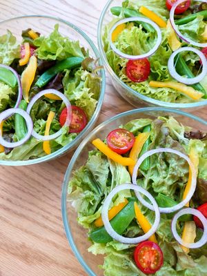 salad bowl #Veganuary at Ryokufuan - 緑風庵 in Tokyo