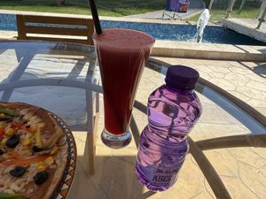 Pomegranate juice (no ice, no sugar)  at Yovego  in Doha