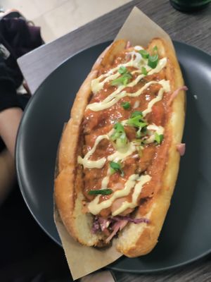 Hot dogi at Crusty Kuhna in Ljubljana