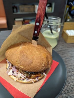 Can be tricky to find - in the back of "Na poti domov" bar at Crusty Kuhna in Ljubljana