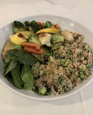 Vegan Platter (entrée)  at Brianno's Chart House Restaurant in Lakeville