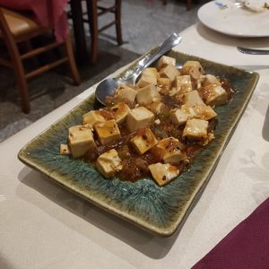 92: toufu in salsa piccante (€ 4.50) at La Giunca in Merano