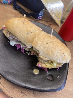 Vegan sandwich   at Raiz Cafe Boutique in Magdalena