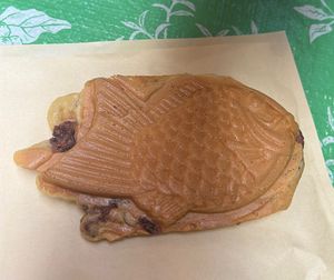 Red bean taiyaki  at ASAKUSA GURAKU in Tokyo