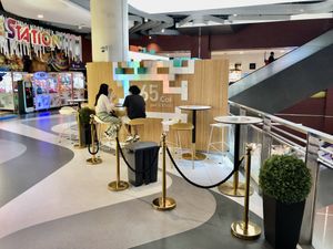 Seating area  at Yolé - Bugis in Central Singapore