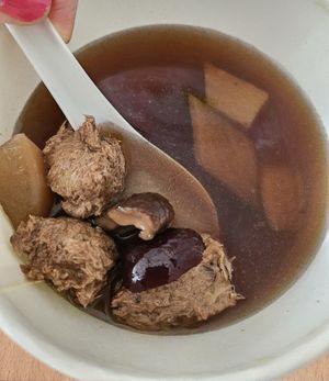 White radish Mutton soup ~16/2/24 at Vegetable Era 蔬时代 in Central Singapore