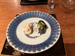 Vegan sushi kaiseki at Da Maede & Lapis in Kyoto