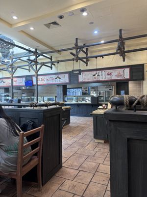 Counter   at Oasis Spice Cafe in Central Singapore