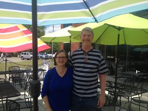 Mary Kroner & David Tape at Ruth's Parkside Cafe in Cincinnati