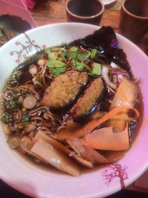 Vegan ramen at Ramen Shifu - Navigli  in Milan