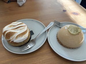 Pastries  at Les Belles Âmes Pâtisserie in Lyon