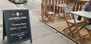 Terrasse! at Les Belles Âmes Pâtisserie in Lyon