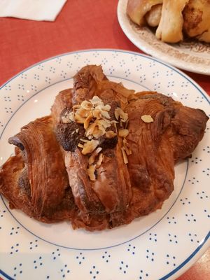 Nougat Croissant at Les Belles Âmes Pâtisserie in Lyon
