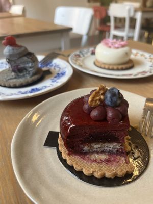   at Les Belles Âmes Pâtisserie in Lyon
