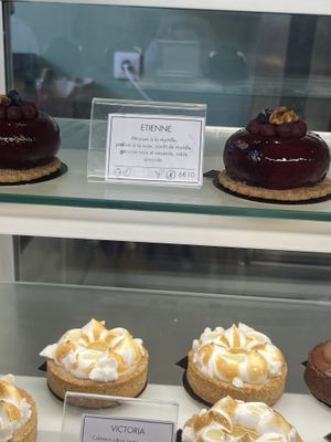   at Les Belles Âmes Pâtisserie in Lyon