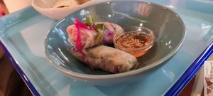 Spring rolls at Soya - Boom Boom Villette   in Paris