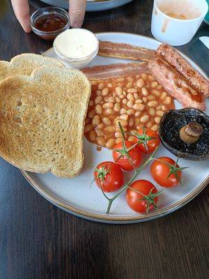 All day breakfast. at Cool River Cafe in Matlock