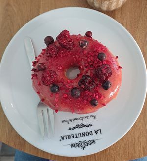 Forest Fruit at La Donuteria in Martin