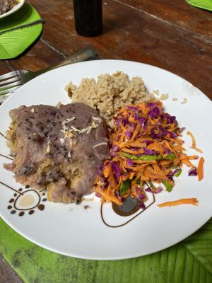 Vegan/ Vegetarian Day Menu for 30 RS$   at Hostel Radical Adventure in Paraty