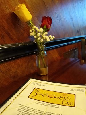 Very pleasant atmosphere. at Sunflower Cafe in Fairhope