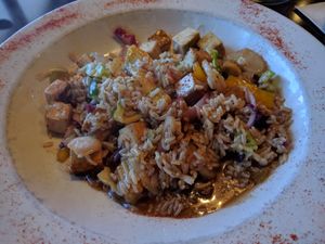 Lemongrass Stir Fry at Sunflower Cafe in Fairhope